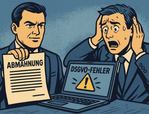 DSGVO – Jetzt sind Abmahnungen durch Mitbewerber möglich!