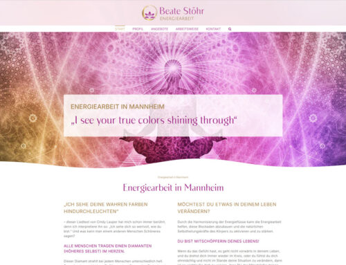 Beate Stöhr, Energiearbeit (Mannheim)