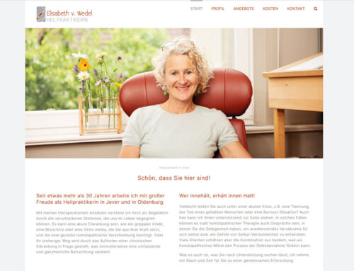 Elisabeth von Wedel, Heilpraktikerin (Jever/Oldenburg)