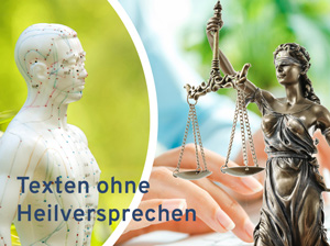 Texten ohne Heilversprechen