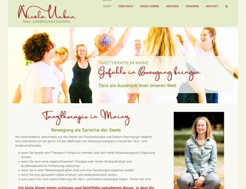 Nicola Urban, Tanztherapeutin und Heilpraktikerin für Psychotherapie (Mainz)
